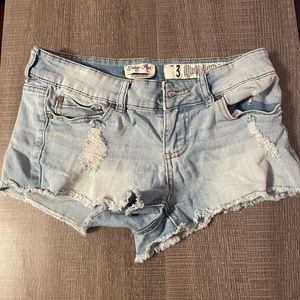 Indigo Rein Destroyed Shorts 3